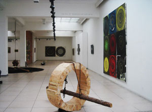 Installation view - Artist Batzorig Dugarsuren