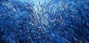 “O Fortuna!” Oil on canvas 150�0 cm Year: 2005 - Artits Dorjderem Davaa