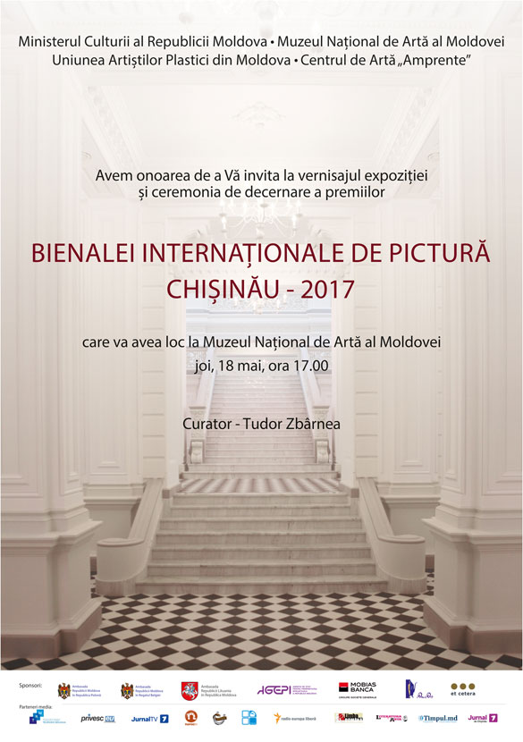 is The Winner of Grand Prix of The International Biennale of Painting Chisinau-2017
