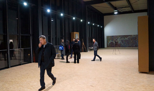 President Ochirbat and Delegation, Otgos Art Space Berlin