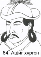 Монголын нууц товчоо Монгол зургийн аргаар зурсан Э. Отгонбаяр