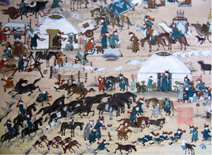 Mongolian Art, Artist Sukhbaatar Lkhagvadorj