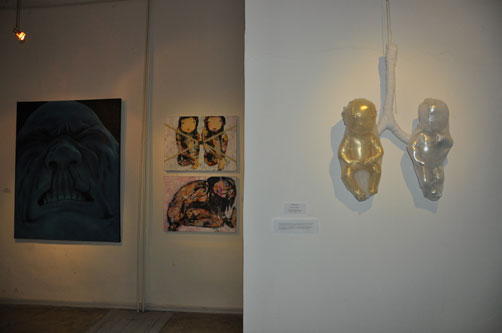 "Smoking in the Brain" Exhibition in Mongolia