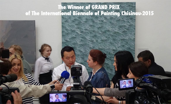 The Winner of Grand Prix of The International Biennale of Painting Chisinau-2015