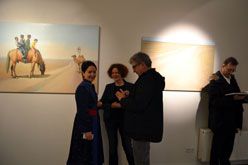 contemporary mongolian art - Die BLAUE STUNDE Galerie in Berlin
