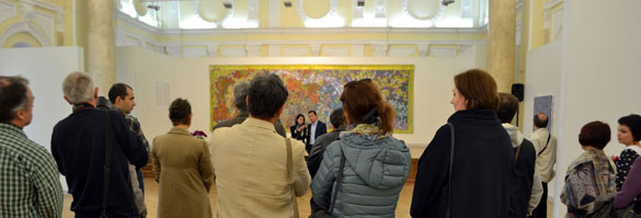 Vernissage Otgonbayar Ershuu at National Art Museum Moldova