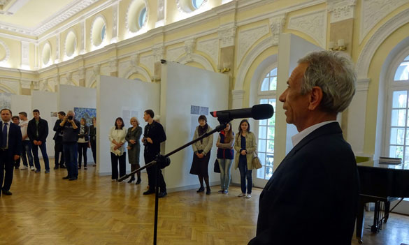 Vernissage Otgonbayar Ershuu at National Art Museum Moldova