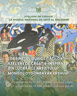 Vreți să creați și să vă inspirați din artă?